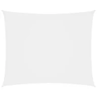 Parasole ogrodowe - vidaXL Prostokątny żagiel ogrodowy, tkanina Oxford, 5x6 m, biały 135274 - miniaturka - grafika 1