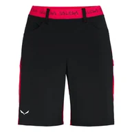 Spodenki damskie - Spodenki damskie Salewa  Puez 3 DST Rose Red 34 - miniaturka - grafika 1