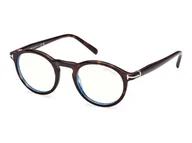 Okulary korekcyjne, oprawki, szkła - Dioptrie szkieł Tom Ford FT5979B 052 - miniaturka - grafika 1
