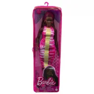 Lalki dla dziewczynek - Barbie Fashionistas Lalka - Sukienka Love Mattel - miniaturka - grafika 1