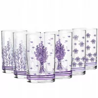 Szklanki - Szklanki LAVENDER Krosno Lawenda 6x 250ml - miniaturka - grafika 1