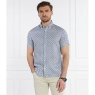Koszule męskie - Tommy Hilfiger Koszula | Slim Fit | z dodatkiem lnu - miniaturka - grafika 1