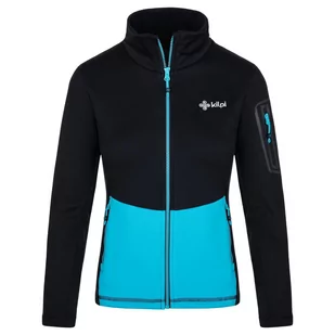 Damska elastyczna warstwa środkowa Kilpi TEAM FLEECE-W - Bluzy narciarskie - miniaturka - grafika 1