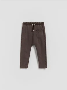 Reserved - Legginsy z efektem sprania - ciemnobrązowy - Spodenki dla niemowląt - miniaturka - grafika 1