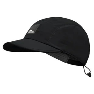 Czapka z daszkiem Jack Wolfskin ROAD TRIP CAP black - ONE SIZE - Czapki męskie - miniaturka - grafika 1