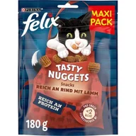 Przysmaki dla psów - Felix Tasty Nuggets 6 x 180 g Wołowina i jagnięcina - miniaturka - grafika 1