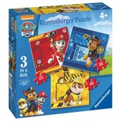 Puzzle - Ravensburger 070572 3W1 KSZTAŁTY PSI PATROL PR070572 - miniaturka - grafika 1