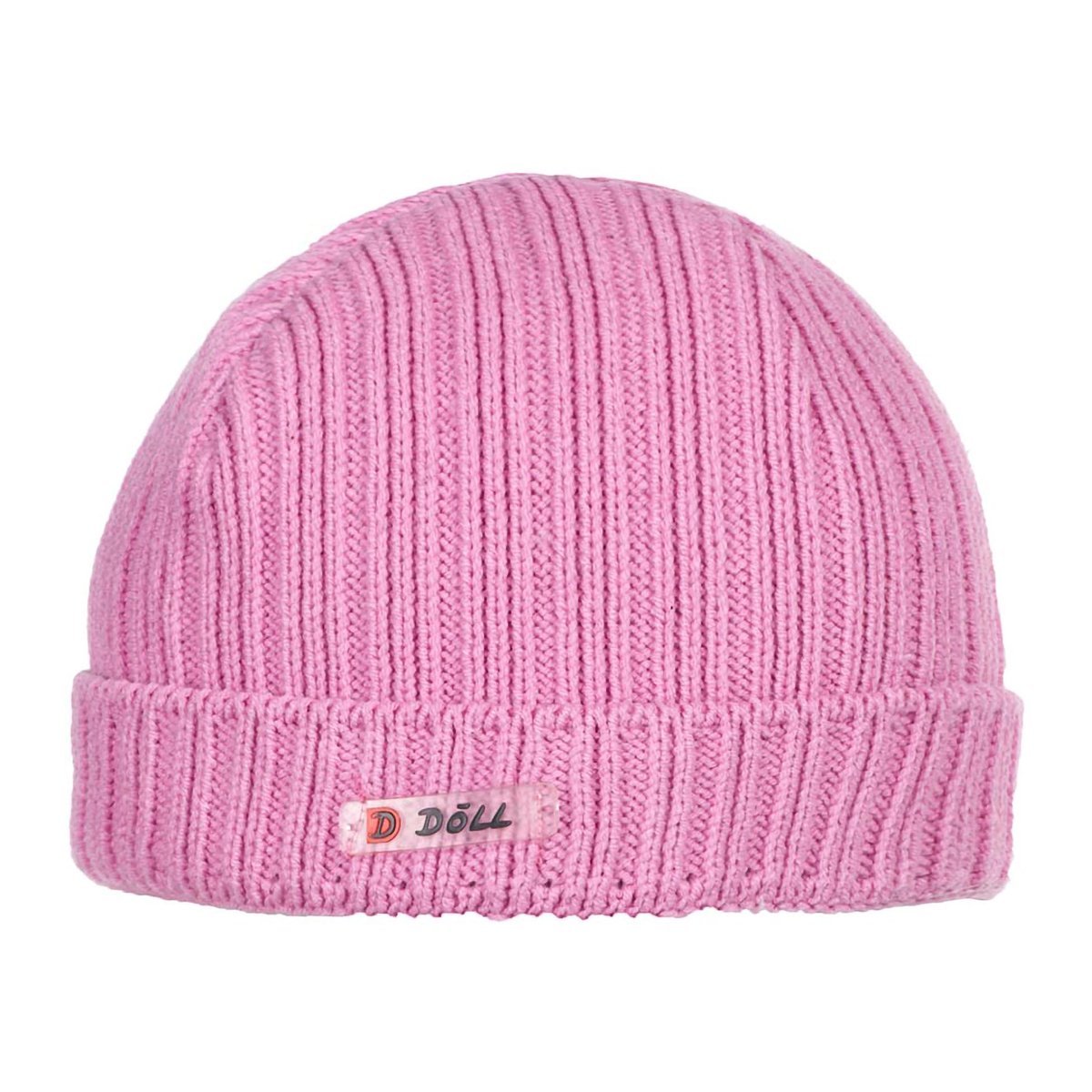 Czapka z dzianiny różowa Döll r.51