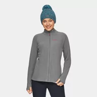 Koszulki sportowe damskie - Damski polar rozpinany bez kaptura Alpinus Lucania - szary - ALPINUS - miniaturka - grafika 1