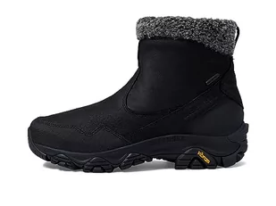 Merrell Damskie buty trekkingowe Coldpack 3 Thermo Mid Zip Wp, Czarny, 42 EU - Buty trekkingowe damskie - miniaturka - grafika 1