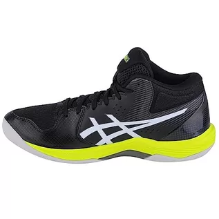 Buty sportowe męskie - ASICS Beyond FF MT 1071A095-001, męskie, buty do siatkówki, czarne/żółte (Safety Yellow), 45 EU, czarny, 45 EU - grafika 1