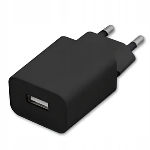 Ładowarka sieciowa USB uniwersalna 2A 5V - CZARNA - Ładowarki do telefonów - miniaturka - grafika 1