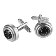 Spinki do mankietów i krawatów - Spinki do mankietów Kompas KC-427 Onyx-Art London - miniaturka - grafika 1