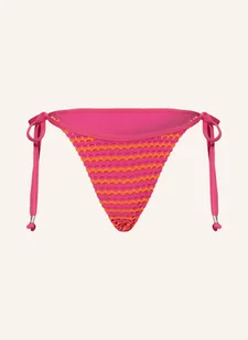 Seafolly Dół Od Bikini Trójkątnego Mesh Effect pink - Stroje kąpielowe - miniaturka - grafika 1