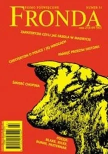 Fronda nr 35 - Książki o kulturze i sztuce - miniaturka - grafika 1