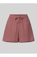 Spodnie sportowe damskie - Szorty o kroju regular fit z czystej bawełny - Only - miniaturka - grafika 1