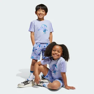 Zestaw Adidas Disney Lilo & Stitch T-Shirt - Odzież sportowa dziecięca - miniaturka - grafika 1