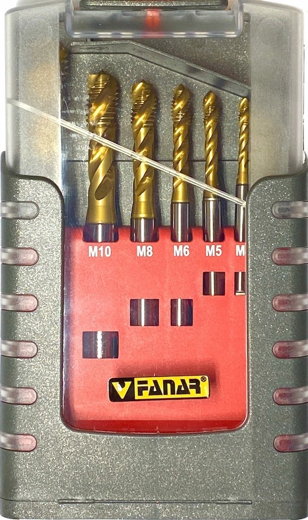 Fanar ZESTAW GWINTOWNIKOW CZP-8 800X C R40 HSSE TIN