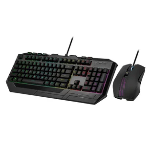 Cooler Master Peripherals DEVASTATOR 3 RGBQWERTZ Niemiecki Czarny SGB-3000-KKMF4-DE - Zestawy myszka + klawiatura - miniaturka - grafika 1