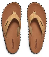 Klapki i japonki męskie - Gumbies męskie japonki klapki VEGOVERT FLIP-FLOPS UNISEX TAN 41 - miniaturka - grafika 1
