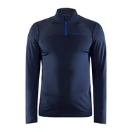 Bluzy męskie - Męska Bluza CRAFT CORE GAIN MIDLAYER M 1909496-396000 – Granatowy - miniaturka - grafika 1