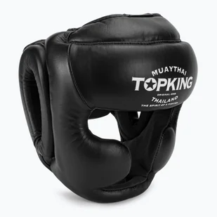 Kask bokserski Top King Full Coverage black - Ochraniacze do sportów walki - miniaturka - grafika 1