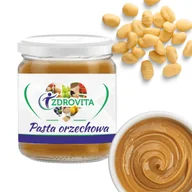 Słodkie kremy i masła - Pasta Orzechowa naturalna krem orzechowy zdrowa przekąska Zdrovita 500ml - miniaturka - grafika 1