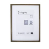 Ramki na zdjęcia - Rama na zdjęcie Milo 30 x 40 cm orzech Inspire - miniaturka - grafika 1