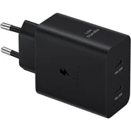 Ładowarki do telefonów - Ładowarka sieciowa SAMSUNG EP-T5020 50W Czarny - miniaturka - grafika 1