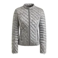 Kurtki damskie - Damska Kurtka pikowana GUESS NEW VONA JACKET W3RL15WEP10-G9C2 – Szary - miniaturka - grafika 1