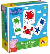 Puzzle - Puzzle Gra edukacyjna Logic Peppa Pig. Świnka Peppa LISCIANI 95292 - miniaturka - grafika 1