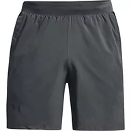 Spodenki męskie - Under Armour Under Armour Szorty męskie Launch Sw 7'' szary Pitch Gray/Pitch Gray/Reflective (014) S 1361493-014-Small - miniaturka - grafika 1