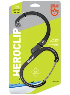 Karabińczyk Gear Aid Heroclip Large - stealth black - Multitools - miniaturka - grafika 4