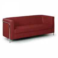 Sofy i kanapy - B2B Partner Sofa CLUB, 3-miejscowa, bordowy XP-124-3 180192# - miniaturka - grafika 1