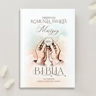 Religia i religioznawstwo - BIBLIA Exclusive Personalizowana Pamiątka Z Komunii Świętej - miniaturka - grafika 1