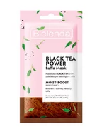 Maseczki do twarzy - Bielenda MASK MASECZKA BLACK TEA 2W1 Z PEELINGIEM LUFFA NAWILŻAJĄCA 8G - miniaturka - grafika 1