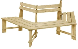 ELIOR ławka pod pień drzewa F2-L78 - Ławki ogrodowe - miniaturka - grafika 1