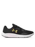 Buty sportowe męskie - Under Armour Buty Ua Charged Pursuit 3 3024878-005 Czarny - miniaturka - grafika 1
