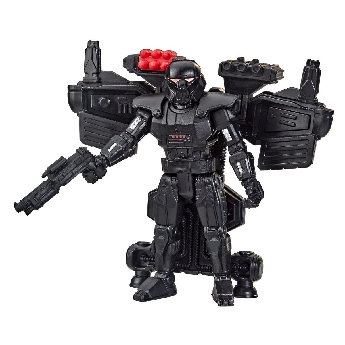 Star Wars Mission Fleet Gear Class Dark Trooper Attack from Above, 2,5-calowa figurka i pojazd, zabawki dla dzieci w wieku 4 i do góry
