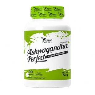 Ashwagandha Perfect 90Kaps. - Produkty specjalne dla sportowców - miniaturka - grafika 1