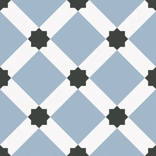 Gres Patchwork Barcelona night mat 25x25 Keros - Płytki ceramiczne - miniaturka - grafika 1