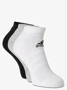 adidas Performance Skarpety pakowane po 3 szt. Mężczyźni drobna dzianina szary|czarny|biały|wielokolorowy jednolity, M - Skarpetki męskie - miniaturka - grafika 1