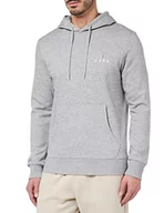 Bluzy męskie - JACK & JONES Męska bluza Jjfann Sweat Hood, jasnoszary melanżowy, XL - miniaturka - grafika 1