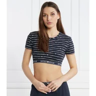 Piżamy damskie - Emporio Armani Góra od piżamy | Cropped Fit - miniaturka - grafika 1