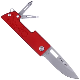 Nóż składany Maserin D-Dut with Multi-Tool Red Aluminium, Stonewash by Bonus (214/R) - Noże - miniaturka - grafika 3