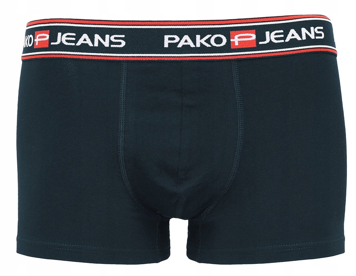 Bokserki majtki męskie bawełna MILTON granat L