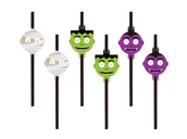 Halloween - Słomki Potworki na Halloween - 6 szt. - miniaturka - grafika 1