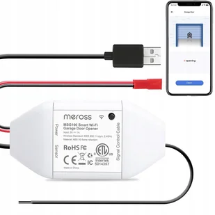 Meross Inteligentny przełącznik drzwi garażowych Apple Homekit - Systemy inteligentnych domów - miniaturka - grafika 3