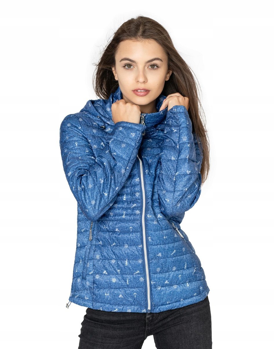 Kurtka Damska Pikowana Ocieplana Parka 57538-1 r L