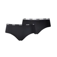 Bielizna sportowa damska - Damskie figi basic (2-pak) PUMA WOMEN HIPSTER - miniaturka - grafika 1